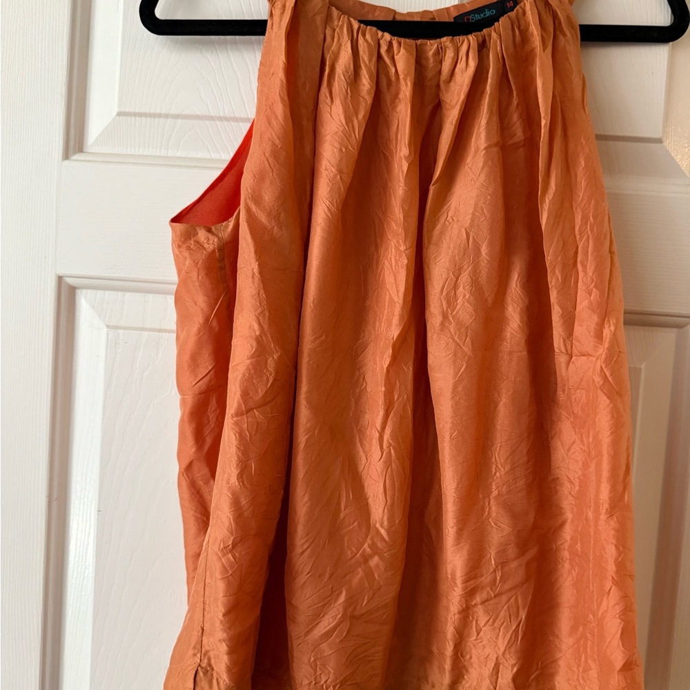 Studio Orange A-Line Casual Blouse